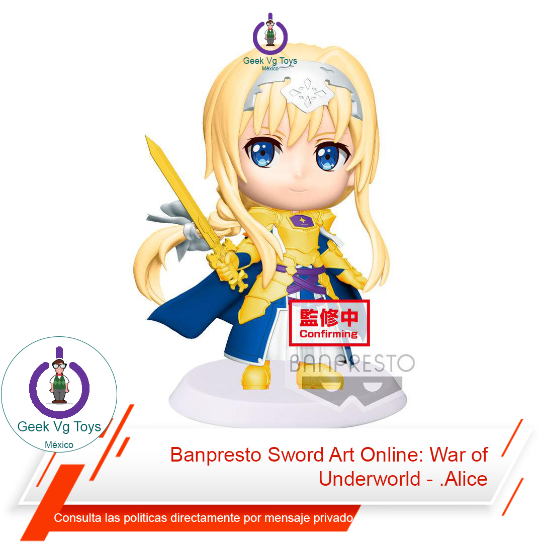 Banpresto Sword Art Online : War of Underworld - Alice
